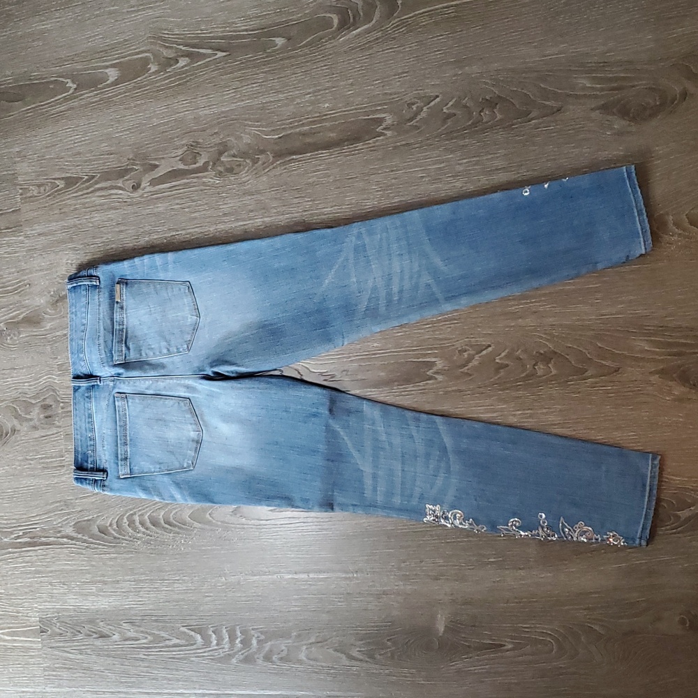 White House Black Market Embellished Jeans - Picture 4 of 4